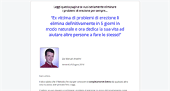 Desktop Screenshot of erezionesicura.com